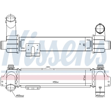 Intercooler Echangeur Radiateur Pour Kia Sorento I 281904A160