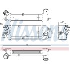 Intercooler Echangeur Radiateur Pour Hyundai Accent III Kia RIO II 282702A401
