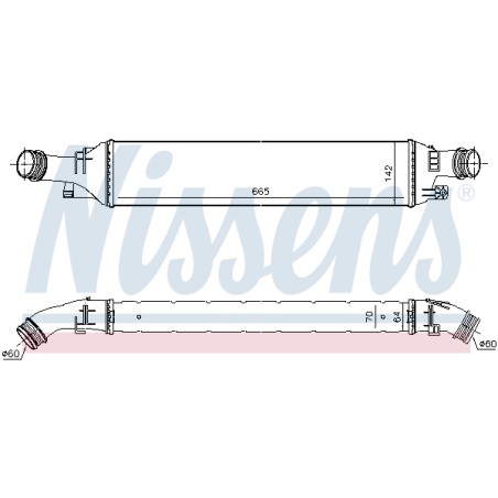 Intercooler Echangeur Radiateur Pour Audi Q3 8U0.145.803B