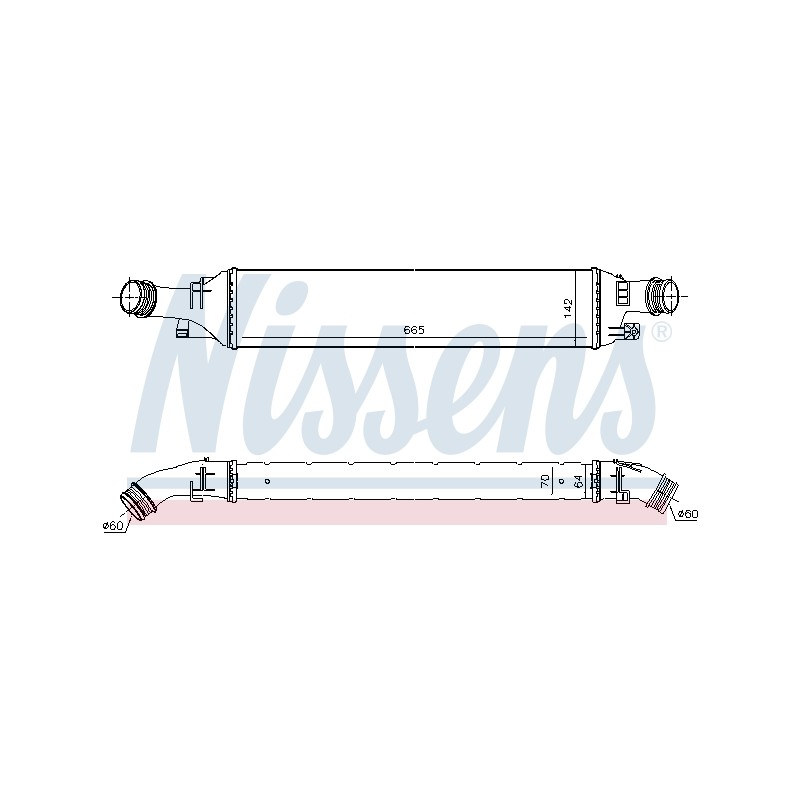 Intercooler Echangeur Radiateur Pour Audi Q3 8U0.145.803B