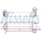 Intercooler Echangeur Radiateur Pour Renault Kangoo MERCEDES Citan 4150900114