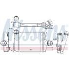 Intercooler Echangeur Radiateur Pour Renault Captur I Clio IV Sandero II Dacia