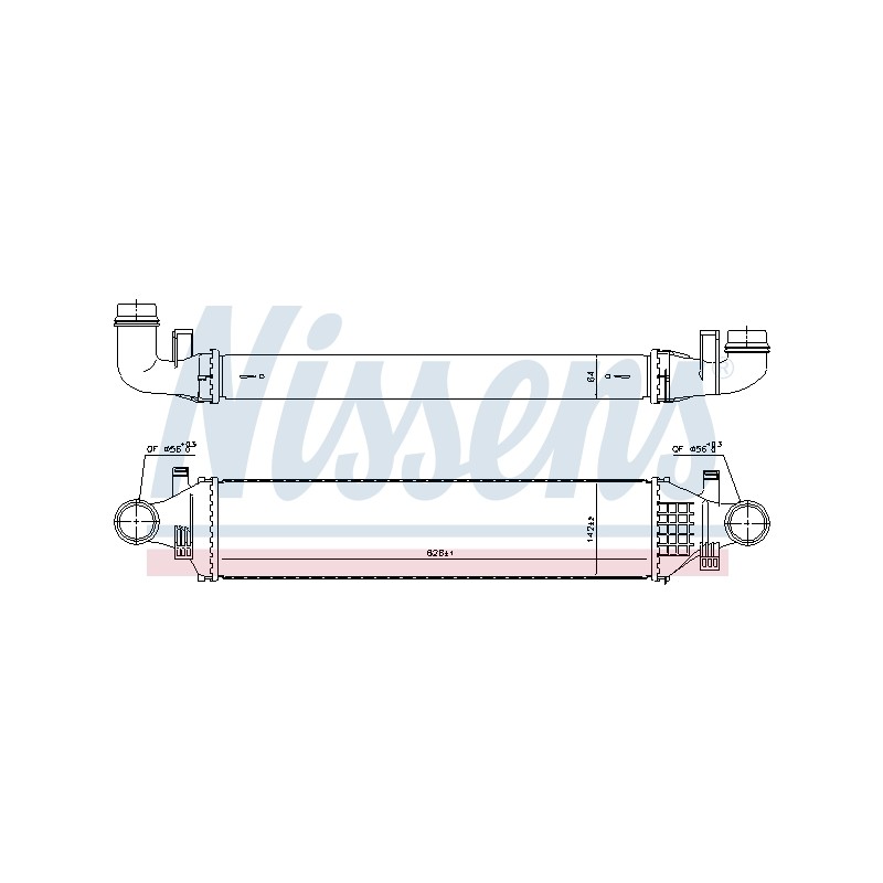 Intercooler Echangeur Radiateur Pour Infiniti Q30 MERCEDES CLA Classe A B GLA