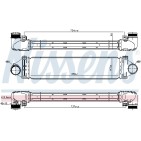 Intercooler Echangeur Radiateur Pour Ford Galaxy Mondeo IV S-Max 6G919L440HA