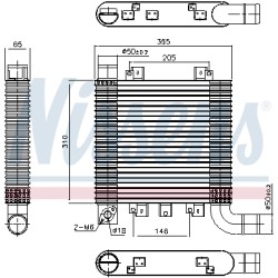 Intercooler Echangeur Radiateur Pour Hyundai Santa Fé II II/SUV 2827127800