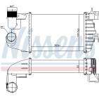 Intercooler Echangeur Radiateur Pour Opel Astra H Zafira B Family Vauxhall