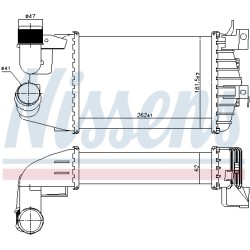 Intercooler Echangeur Radiateur Pour Opel Astra H Zafira B Family Vauxhall