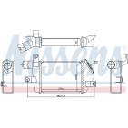 Intercooler Echangeur Radiateur Pour Mitsubishi L200/Triton MN135001