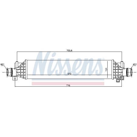 Intercooler Echangeur Radiateur Pour Opel Chevrolet Vauxhall 1302263 95026333