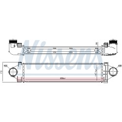Intercooler Echangeur Radiateur Pour Land Rover Freelander 2 Van