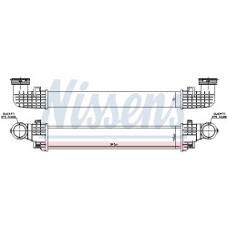Intercooler Echangeur Radiateur Pour MERCEDES Classe E T-Model CLS