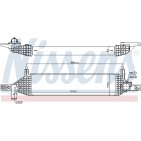 Intercooler Echangeur Radiateur Pour Nissan Qashqai +2 I Van 14461-BB50A