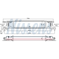 Intercooler Echangeur Radiateur Pour Opel Corsa D Vauxhall CorsaI (D)
