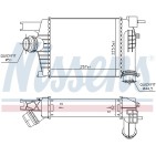 Intercooler Echangeur Radiateur Pour Renault Captur I Clio IV Dacia Duster