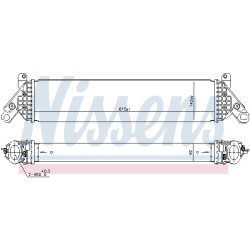 Intercooler Echangeur Radiateur Pour Mazda 3 - 6 6/Break CX-5 Van SH01-13-565B