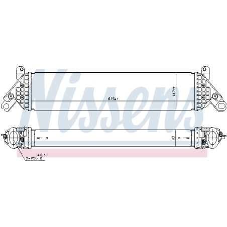 Intercooler Echangeur Radiateur Pour Mazda 3 - 6 6/Break CX-5 Van SH01-13-565B