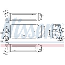Intercooler Echangeur Radiateur Pour Peugeot Citroën Berlingo DS 0384.N9 0384N9