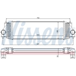 Intercooler Echangeur Radiateur Pour Suzuki Grand Vitara II 1362067J00