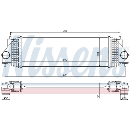 Intercooler Echangeur Radiateur Pour Suzuki Grand Vitara II 1362067J00