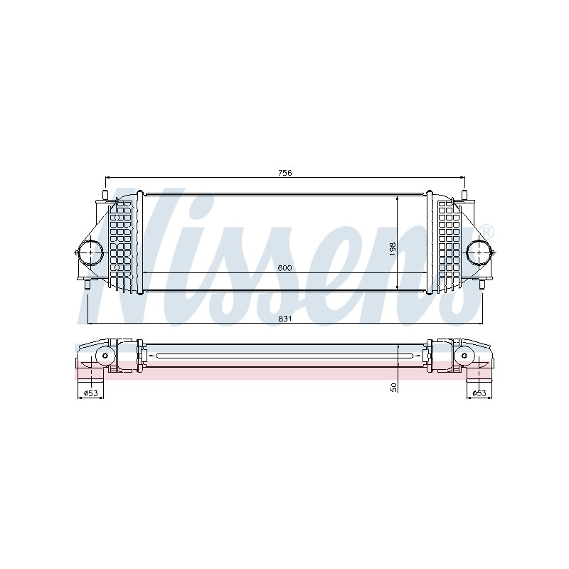 Intercooler Echangeur Radiateur Pour Suzuki Grand Vitara II 1362067J00