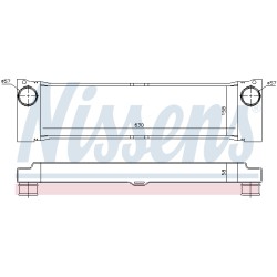Intercooler Echangeur Radiateur Pour MERCEDES Viano Vito