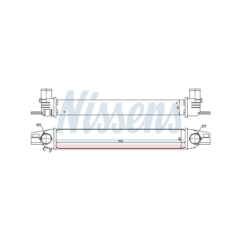 Intercooler Echangeur Radiateur Pour Peugeot Fiat Citroën 0384.L7 51790623