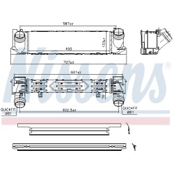 Intercooler Echangeur Radiateur Pour BMW Série 1 F20 F21 2 F22, F87 17517600530