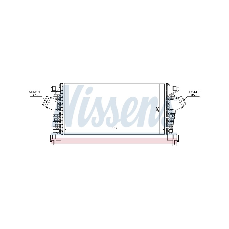 Intercooler Echangeur Radiateur Pour Opel Astra J - Cascada Vauxhall
