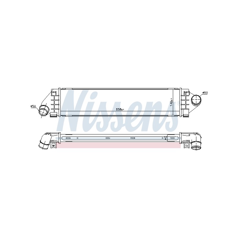 Intercooler Echangeur Radiateur Pour Ford S-Max Volvo S60 II S80 V60 I V70 III