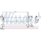 Intercooler Echangeur Radiateur Pour Renault Kangoo Nissan Kubistar 8200221885