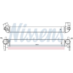 Intercooler Echangeur Radiateur Pour VW Audi Seat Skoda 6R0.145.805 6R0145805B