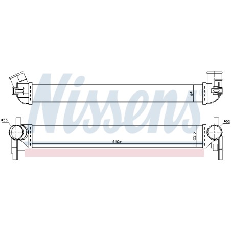 Intercooler Echangeur Radiateur Pour VW Audi Seat Skoda 6R0.145.805 6R0145805B