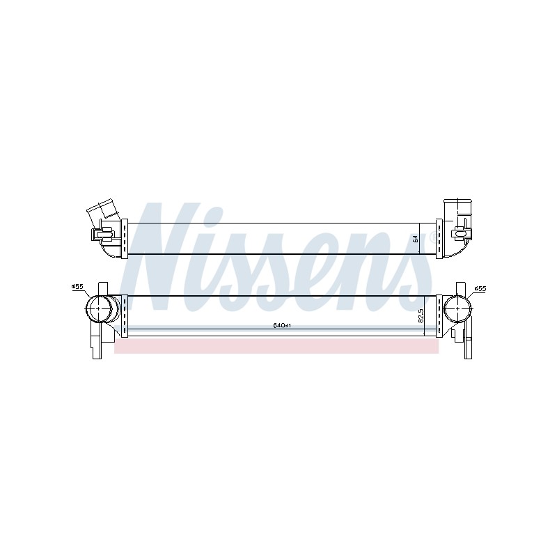 Intercooler Echangeur Radiateur Pour VW Audi Seat Skoda 6R0.145.805 6R0145805B