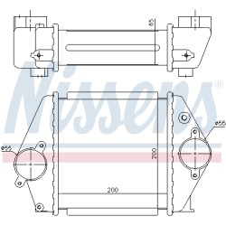 Intercooler Echangeur Radiateur Pour Mazda 6 Hatchback Station Wagon RF5C-13-565