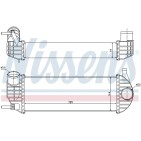 Intercooler Echangeur Radiateur Pour Renault Kangoo 8200382109 8200427469