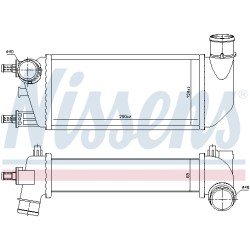 Intercooler Echangeur Radiateur Pour Fiat 500 C Ford KA