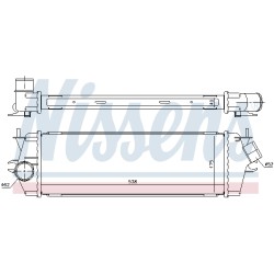 Intercooler Echangeur Radiateur Pour Renault Opel Vauxhall 4416946 8200411160