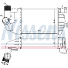Intercooler Echangeur Radiateur Pour Opel Astra H Zafira B Family Vauxhall