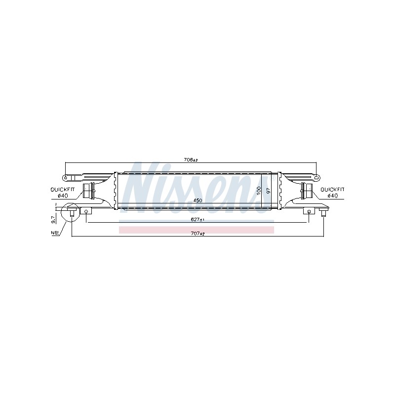 Intercooler Echangeur Radiateur Pour Opel Corsa D Vauxhall CorsaI (D)
