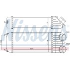 Intercooler Echangeur Radiateur Pour Peugeot 207 1007 Citroën C2 C3 I II