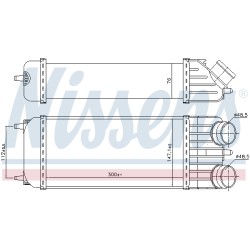 Intercooler Echangeur Radiateur Pour Peugeot 207 1007 Citroën C2 C3 I II
