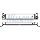 Intercooler Echangeur Radiateur Pour Peugeot Fiat Citroën 0384.K1 1347700080