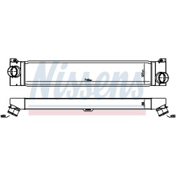 Intercooler Echangeur Radiateur Pour Peugeot Fiat Citroën 0384.K1 1347700080