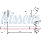 Intercooler Echangeur Radiateur Pour Peugeot 308 3008 5008 Partner Citroën