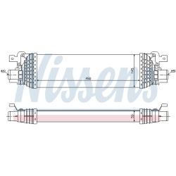 Intercooler Echangeur Radiateur Pour Ford Fiesta V Fusion Mazda 2