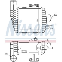Intercooler Echangeur Radiateur Pour Hyundai Tucson Tucson/SUV Kia Sportage