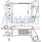 Intercooler Echangeur Radiateur Pour Audi A4 8E0145806C 8E0145806D 8E0198806