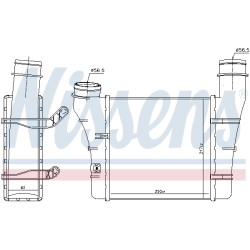 Intercooler Echangeur Radiateur Pour Audi A4 A6 8E0.145.805F 8E0.145.805S