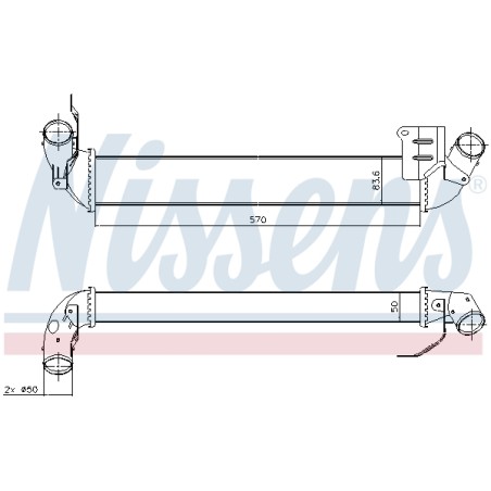 Intercooler Echangeur Radiateur Pour Renault Clio II Thalia I 8200245599