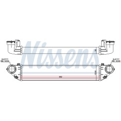 Intercooler Echangeur Radiateur Pour MERCEDES Classe C T-Model CLK SLK